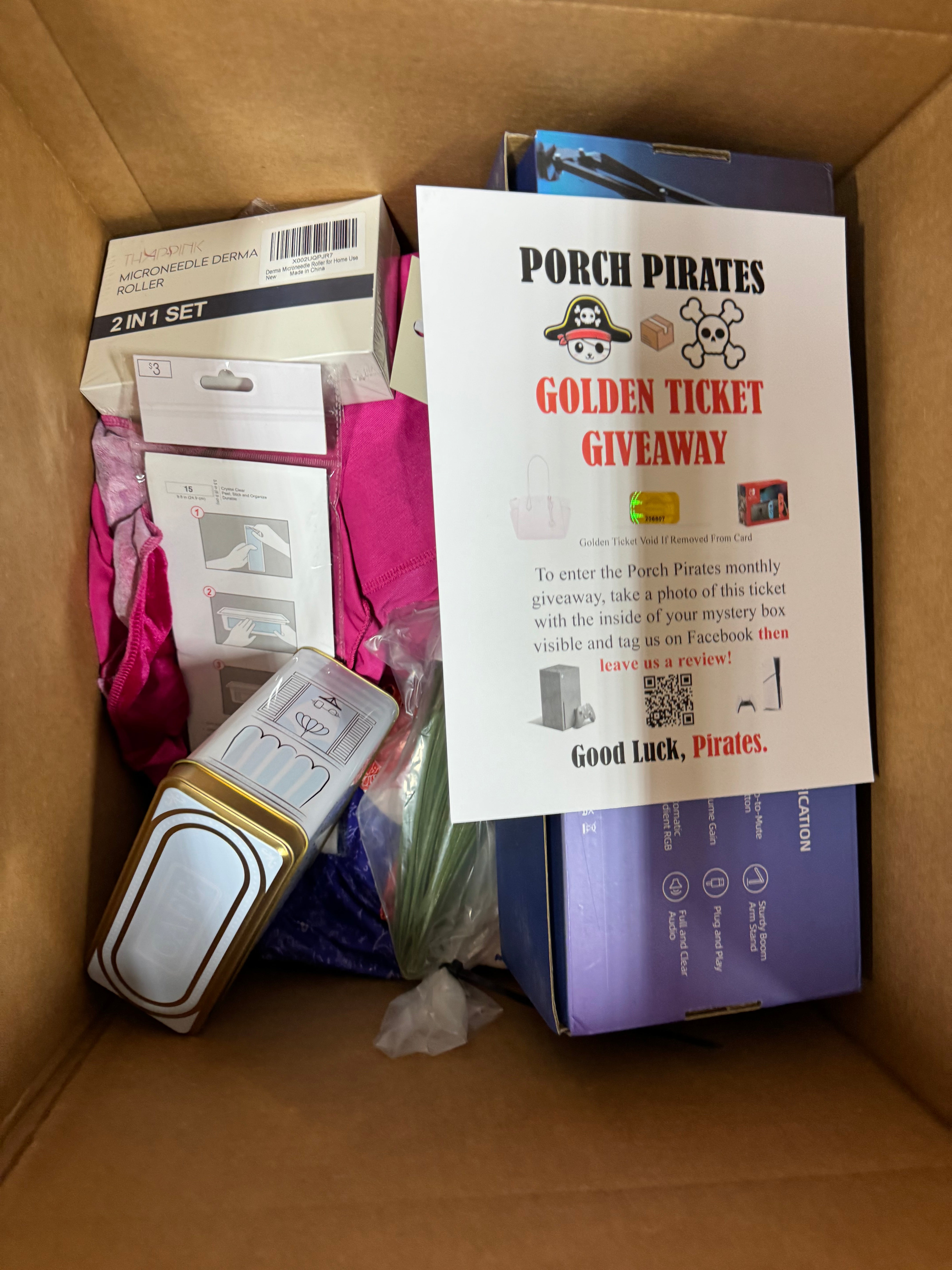The Classic Liquidation Mystery Box – Porch Pirates