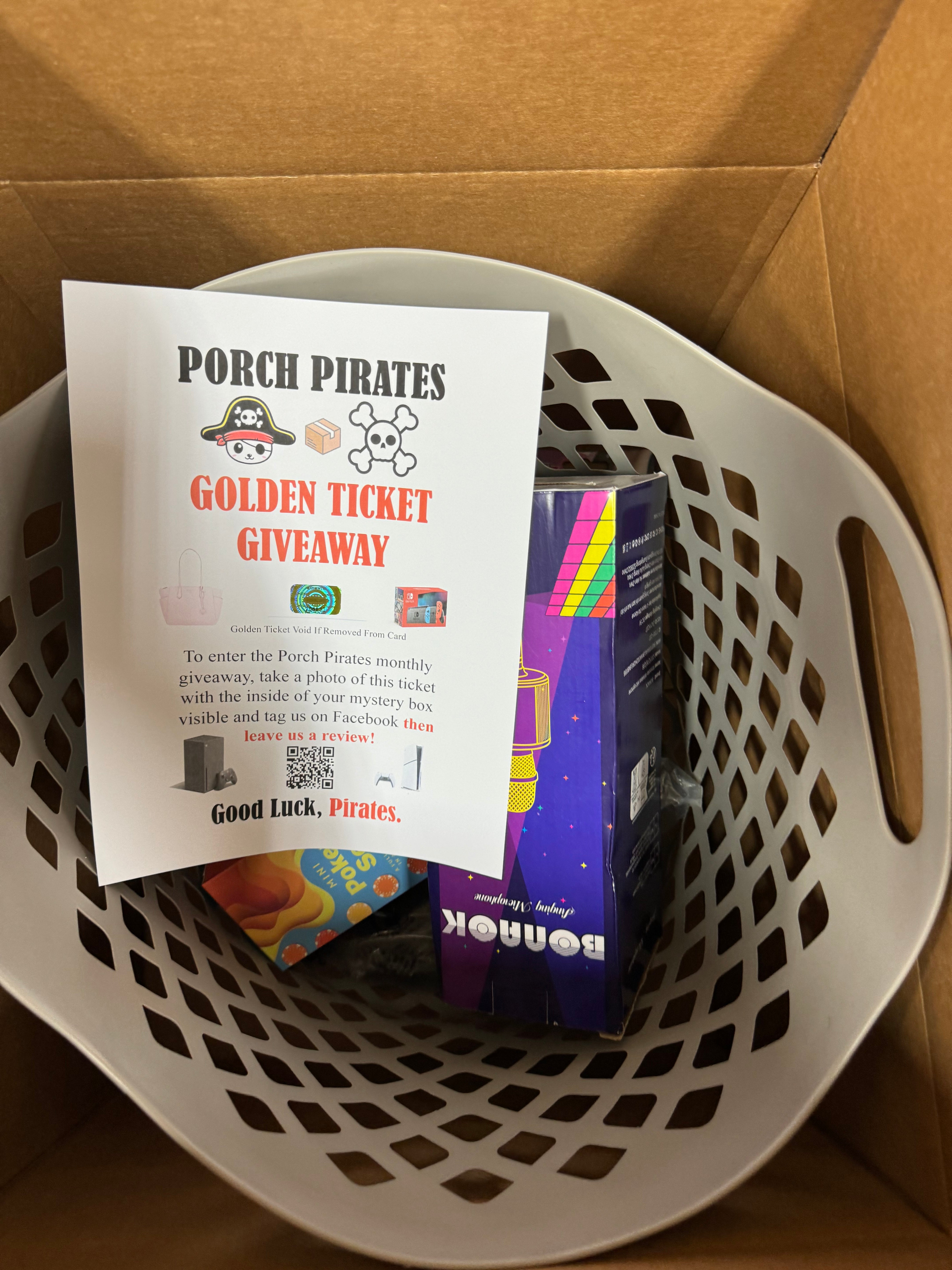 The Classic Liquidation Mystery Box – Porch Pirates