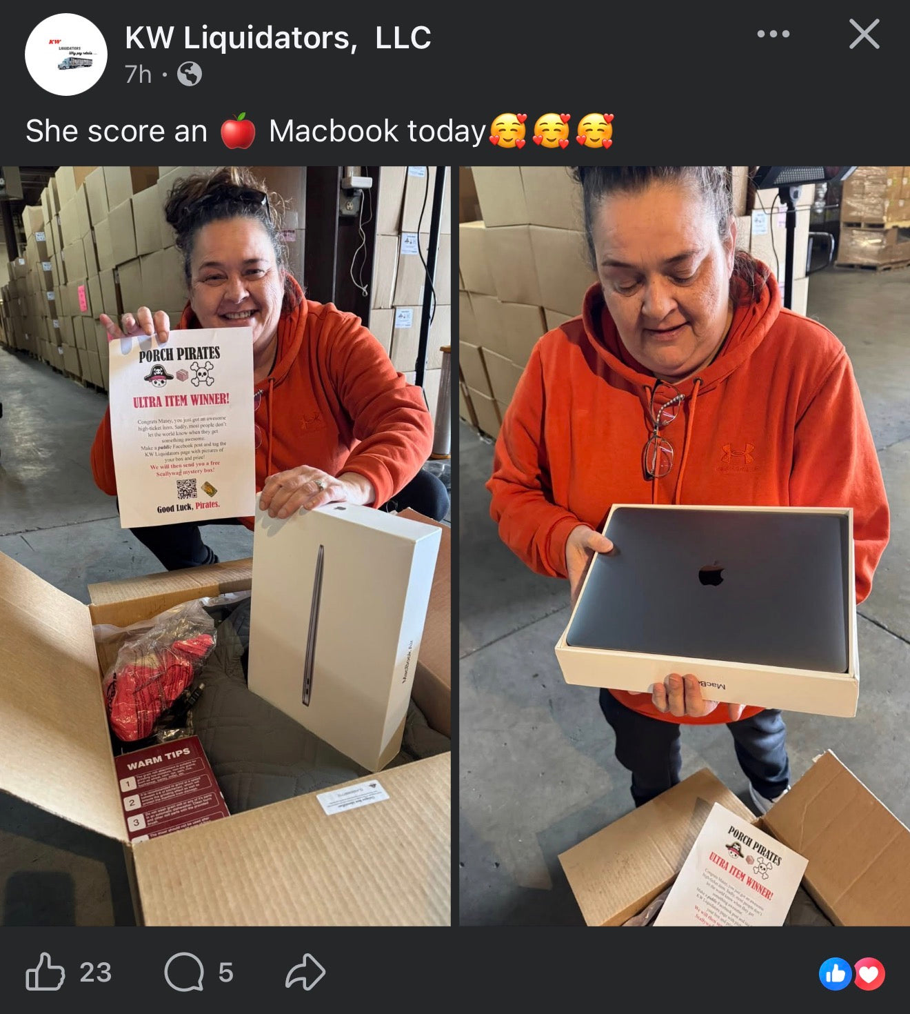 The Classic Liquidation Mystery Box - Silver Tape Apple Product Chance Box