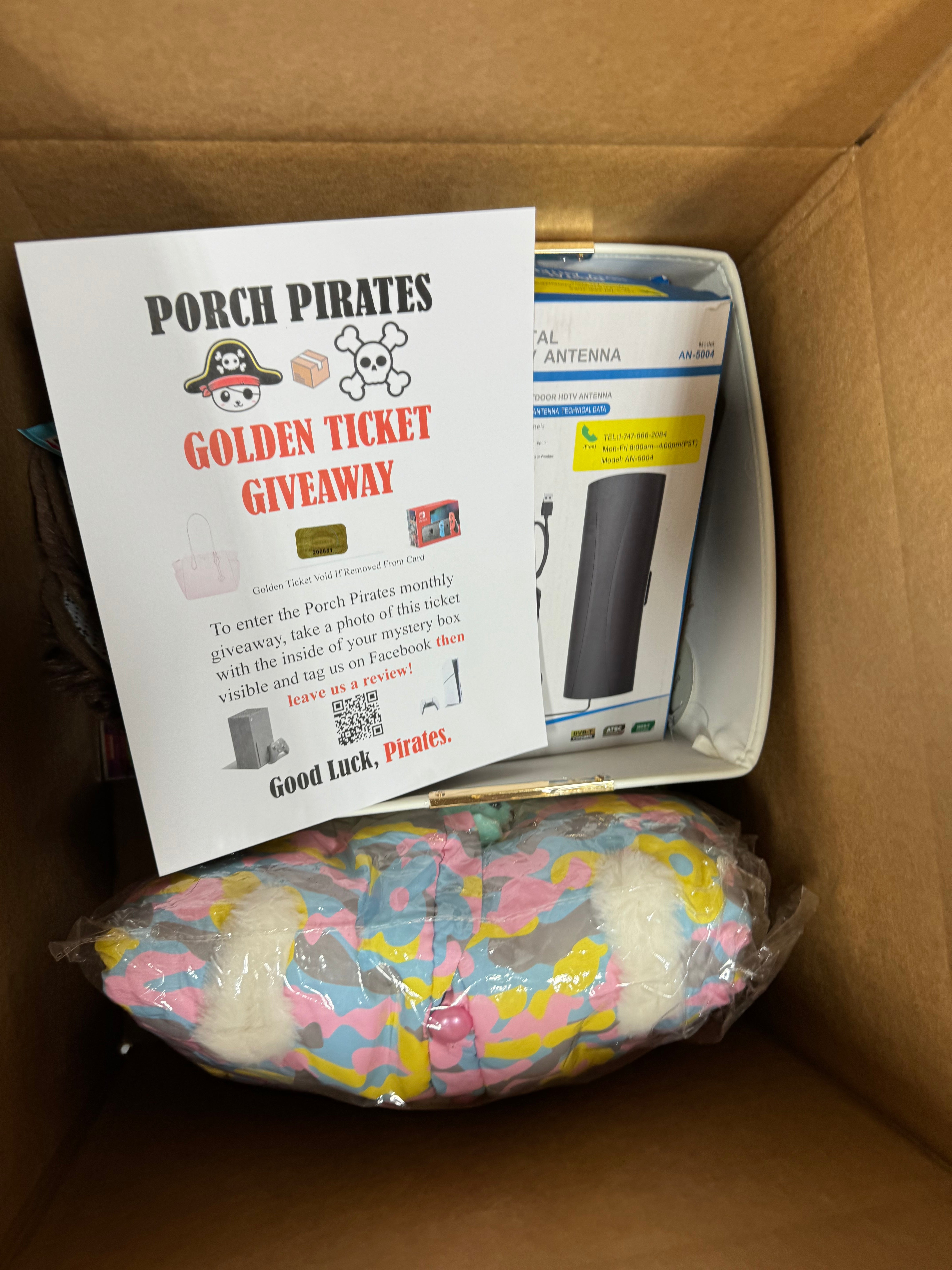 The Classic Liquidation Mystery Box – Porch Pirates