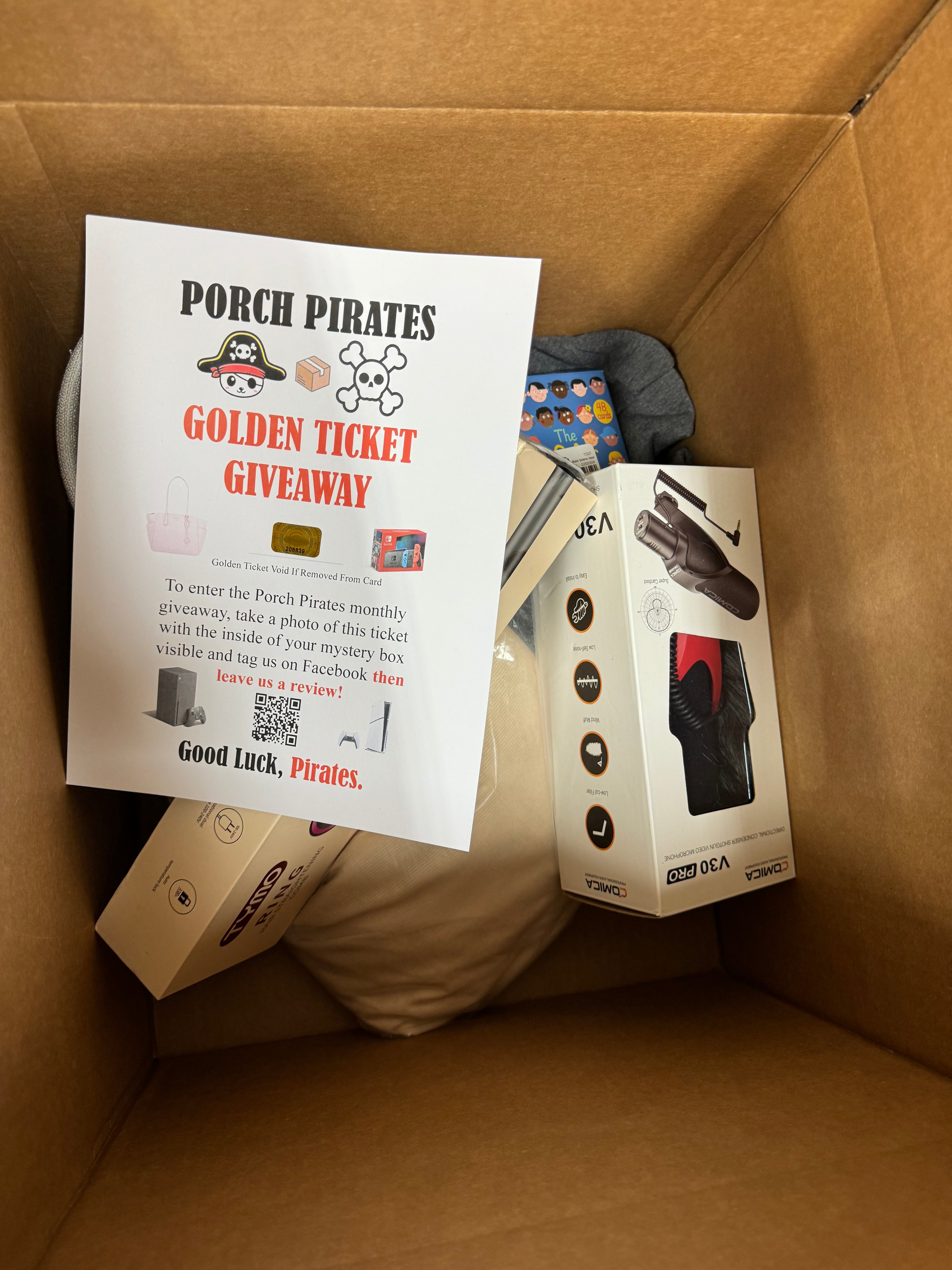 The Classic Liquidation Mystery Box – Porch Pirates