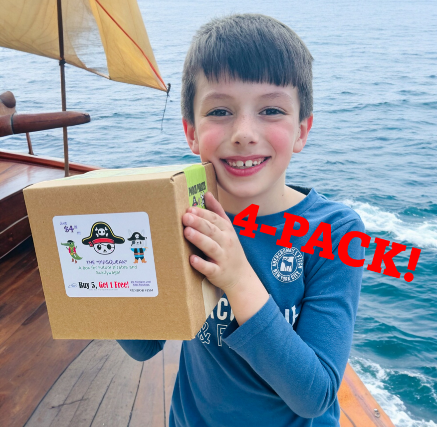 The Pipsqueak Mystery Box (4-Pack Kid's Party Bundle)