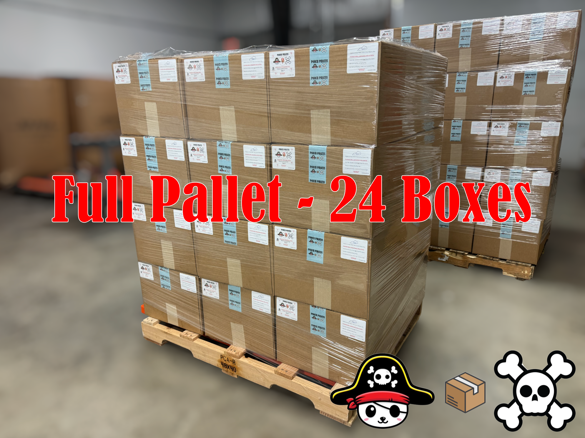 Full Pallet of Mystery Boxes