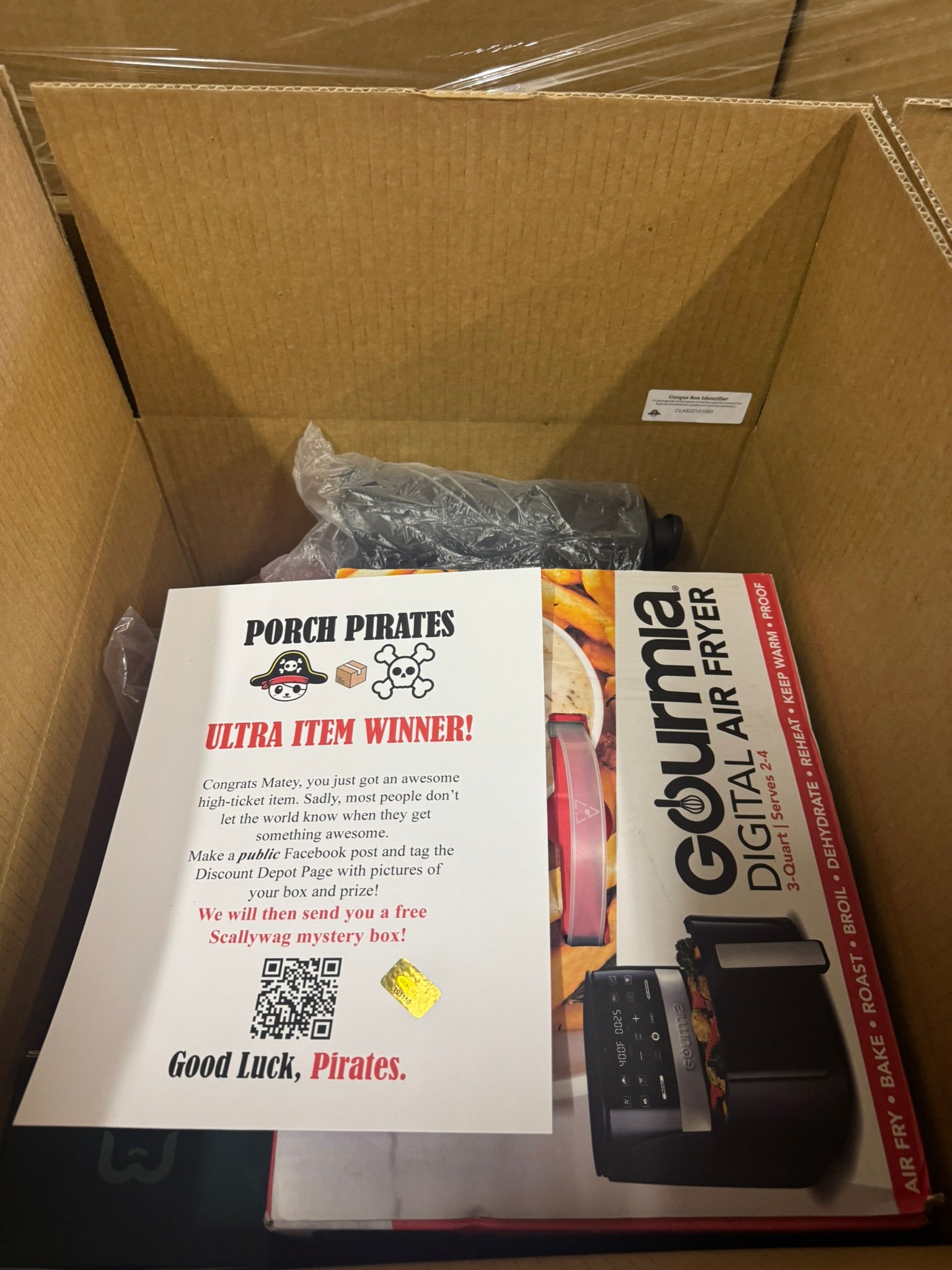 The Classic Liquidation Mystery Box - Blue Tape PS5 Chance Box