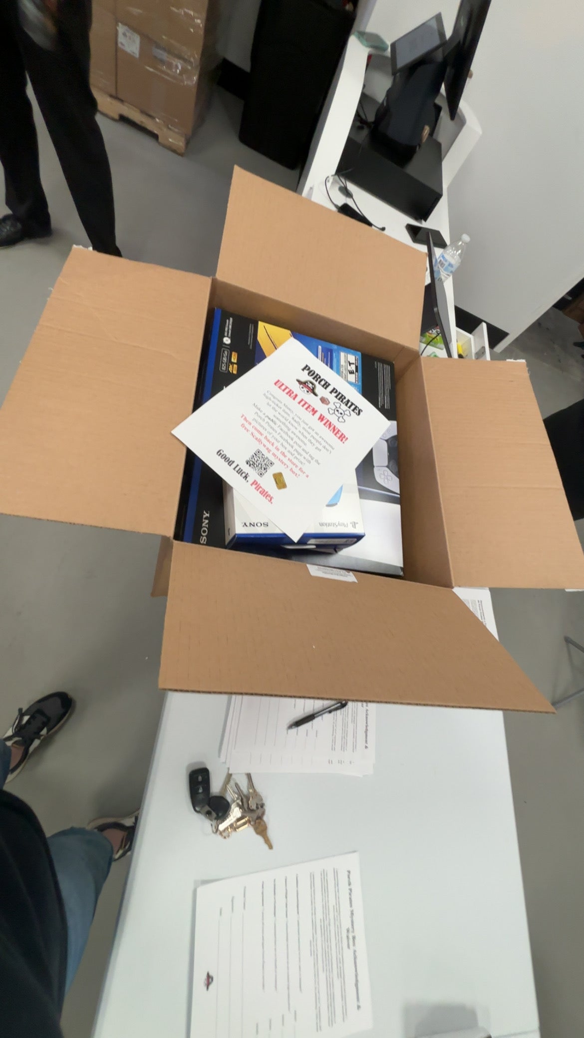 The Classic Liquidation Mystery Box - Blue Tape PS5 Chance Box