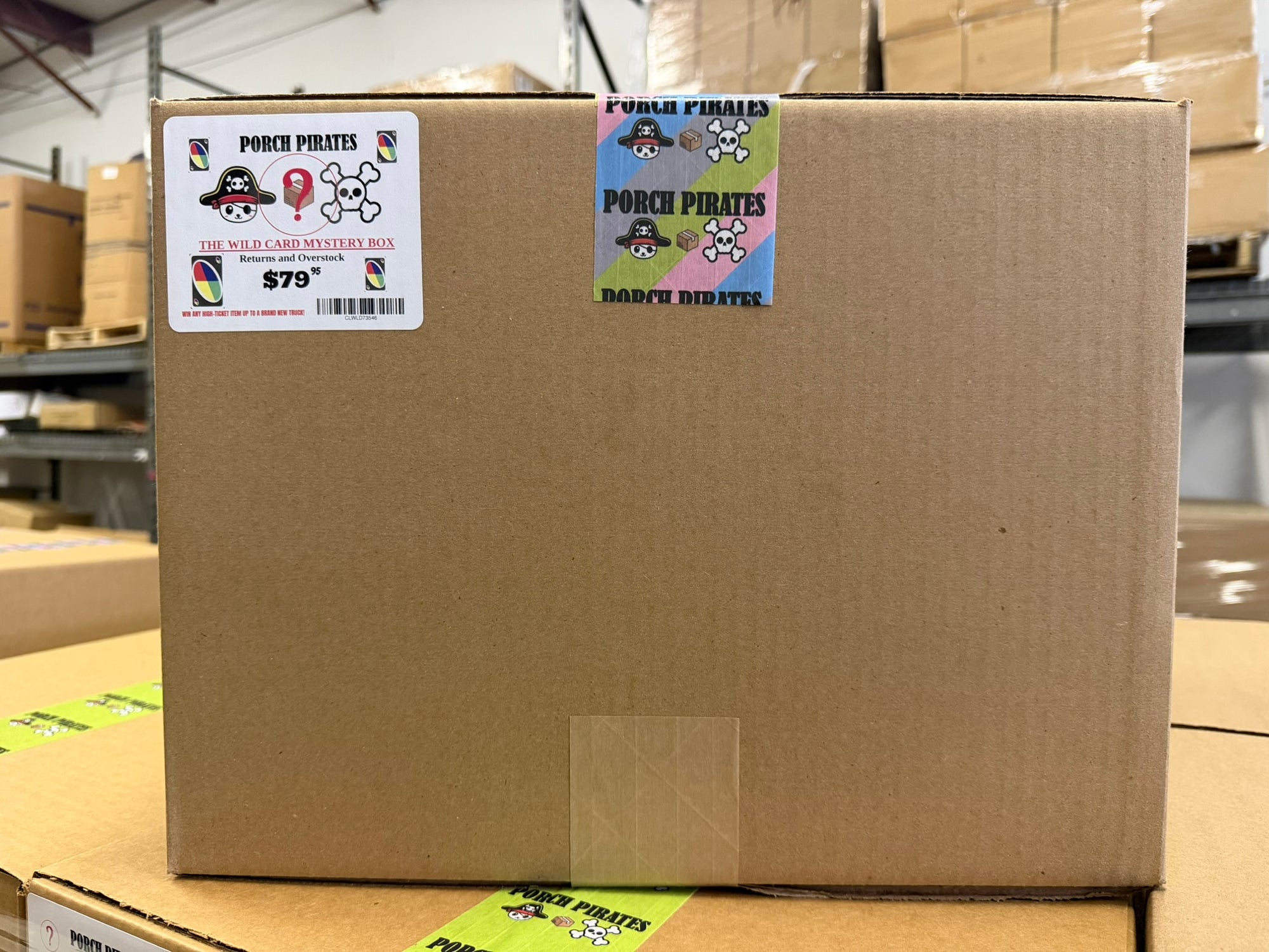 The Wild Card Mystery Box - Rainbow Tape, Chance at Everything Box