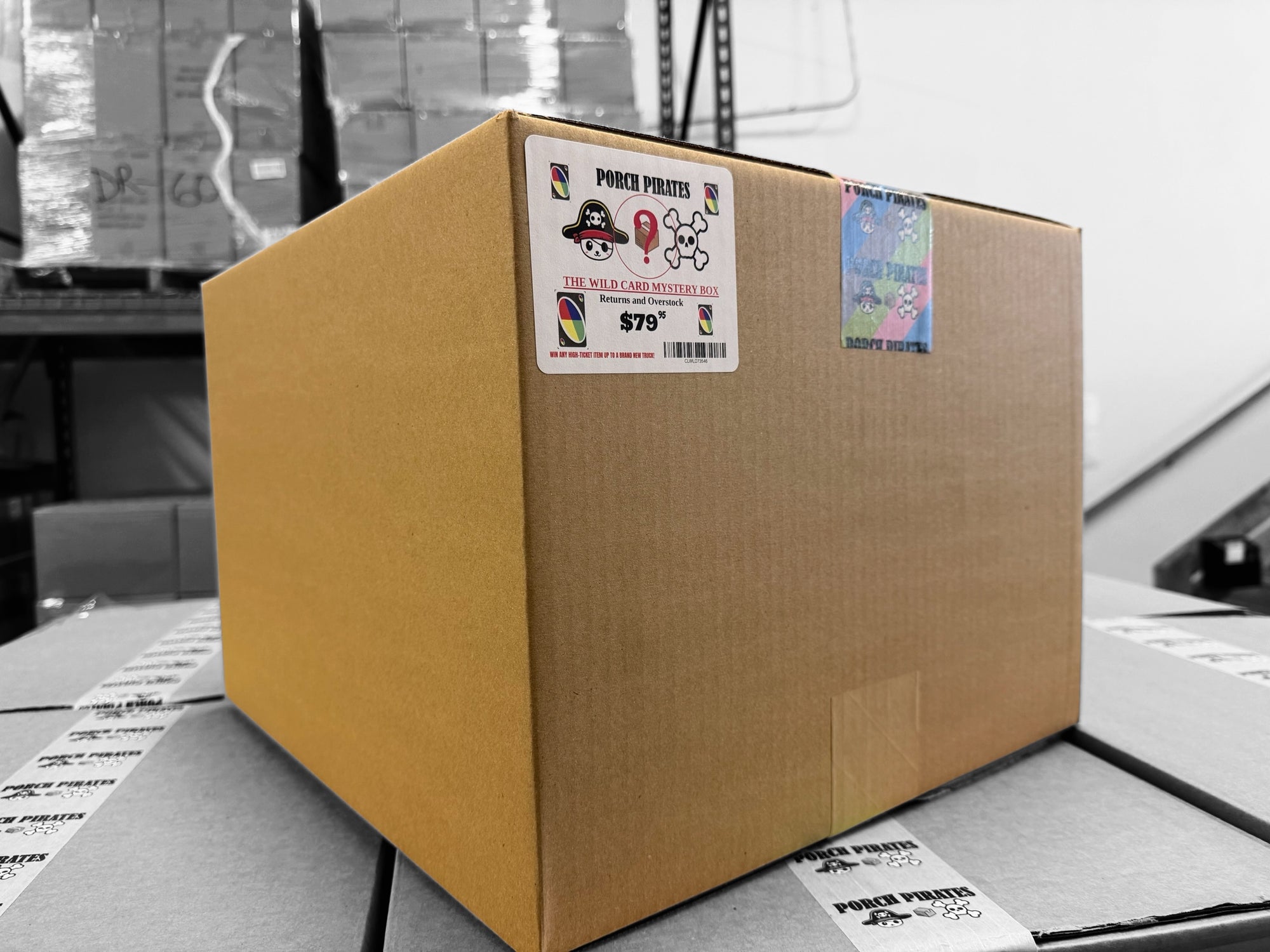 The Wild Card Mystery Box - Rainbow Tape, Chance at Everything Box