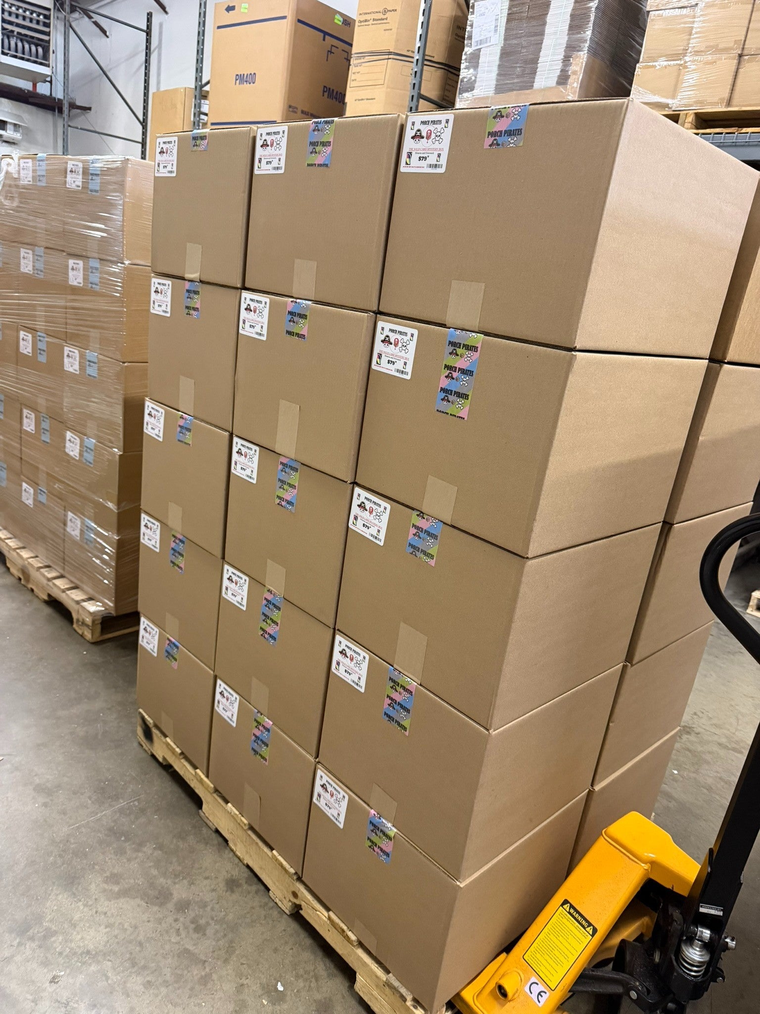 Retail Store Ready Pallet of 30 Wild Card Mystery Boxes