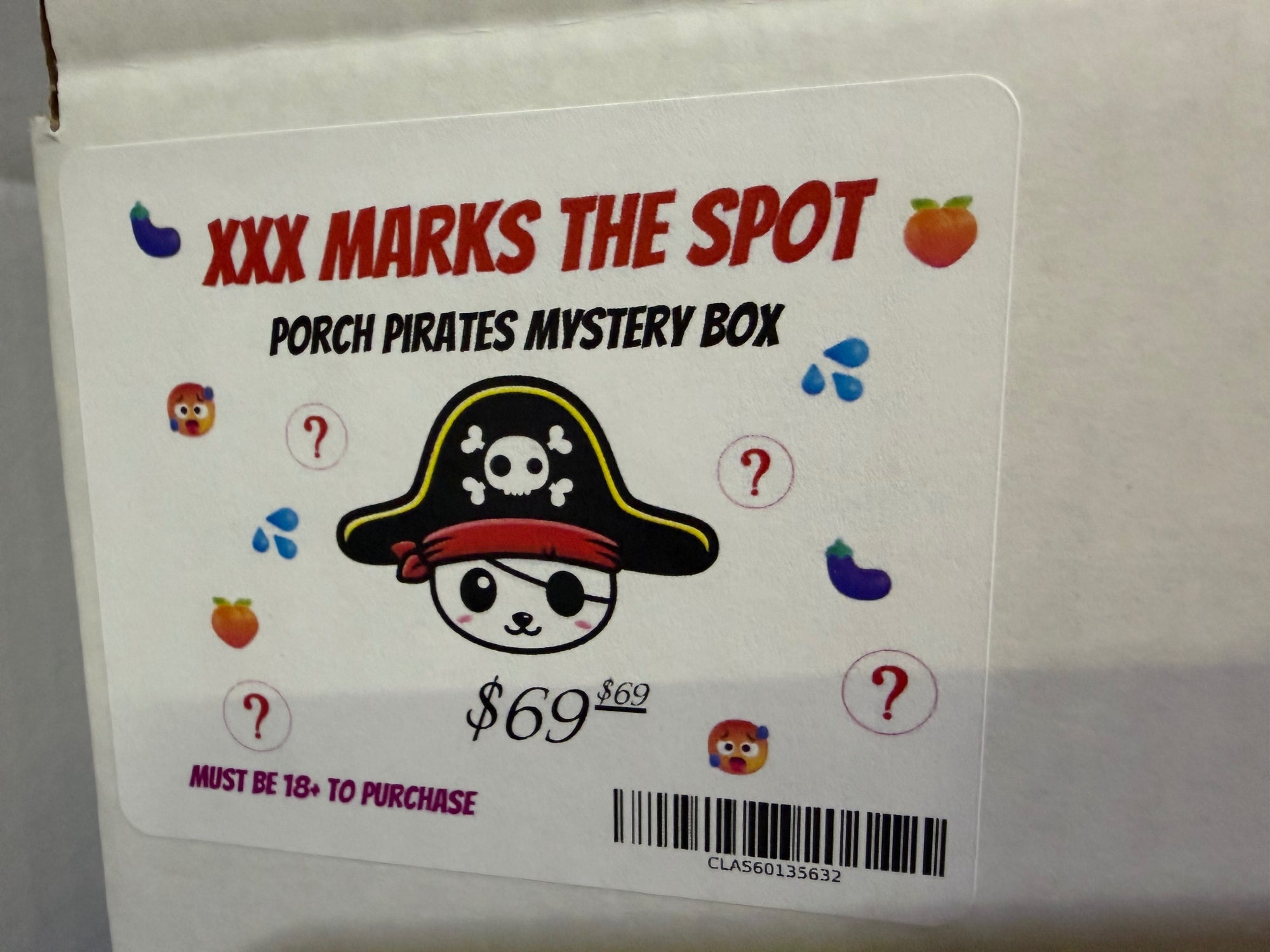 XXX Marks The Spot Mystery Box